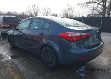 2016 Kia Forte Lx z USA, uszkodzony, nr VIN KNAFK4A67G5606050